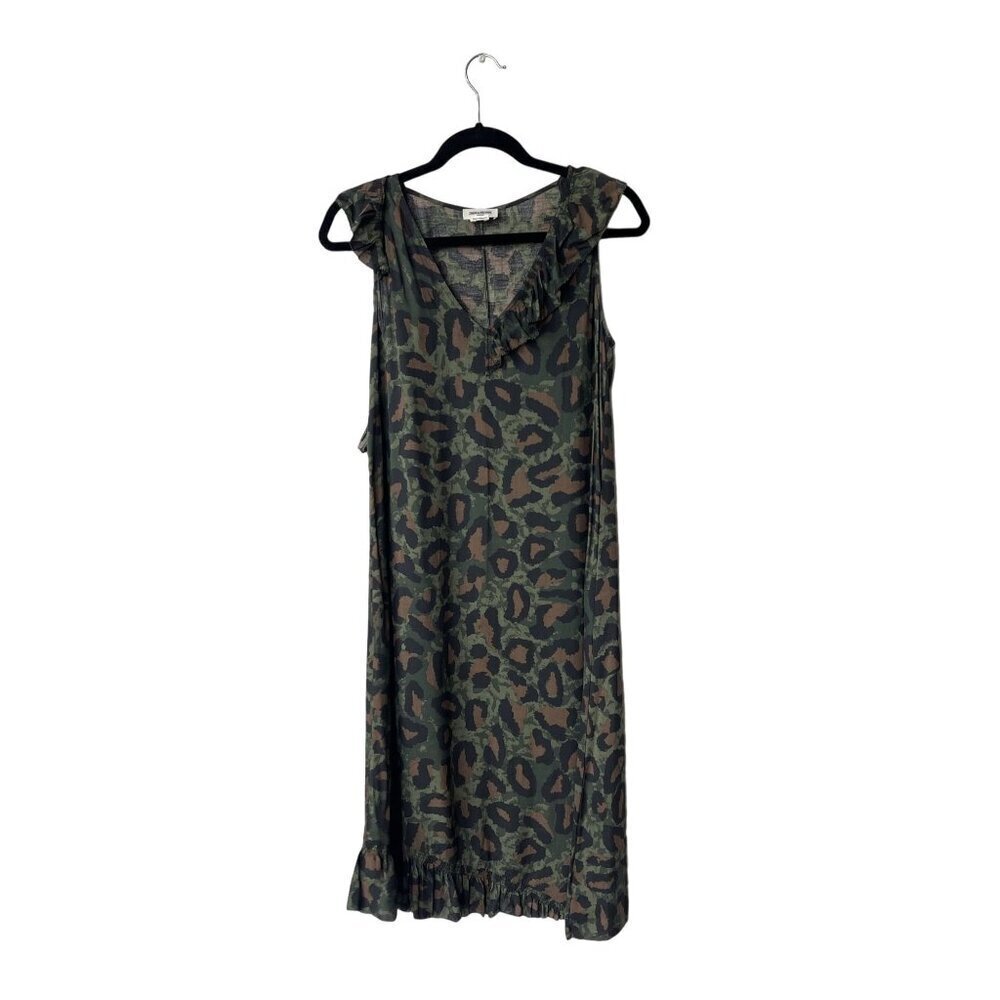 Zadig and Voltaire Y2K Slip Dress Maxi Paris Rebelle‎ Leo XS Leopard Print - Picture 3 of 11